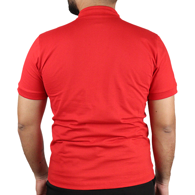 Camisa masculina polo fit manga curta gola mesmo tecido