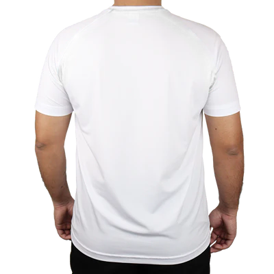 Camiseta masculina raglan fit manga curta