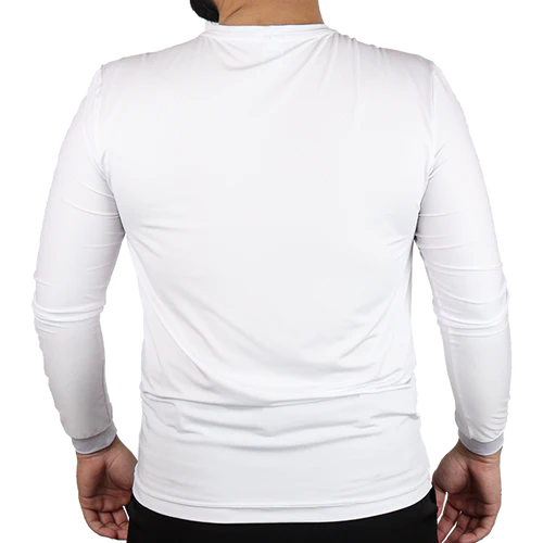 Camiseta plus size masculina fit manga longa