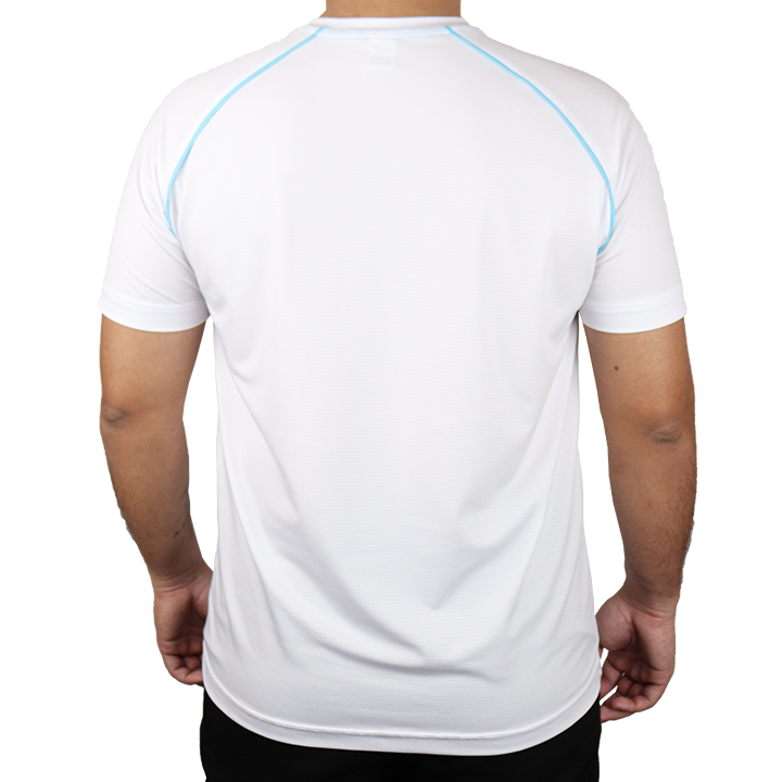 Camiseta masculina raglan manga curta com vivo