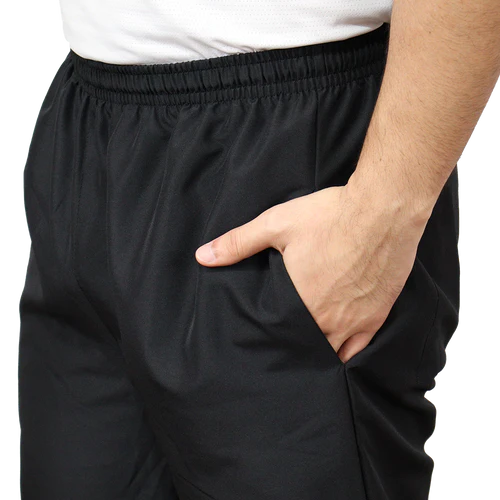 Calça plus size masculina esportiva com zíper na barra