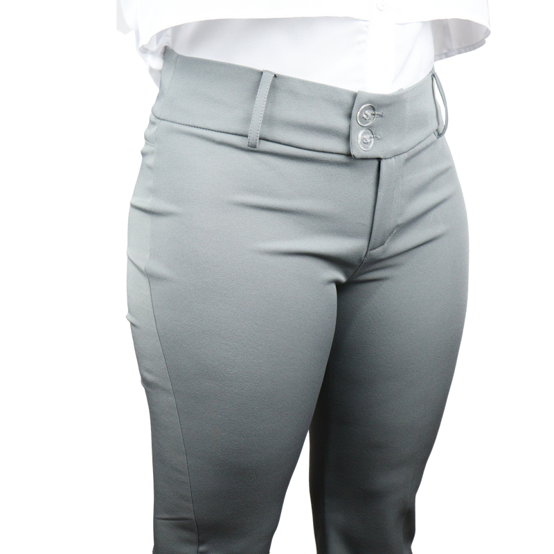 Calça plus size feminina flare