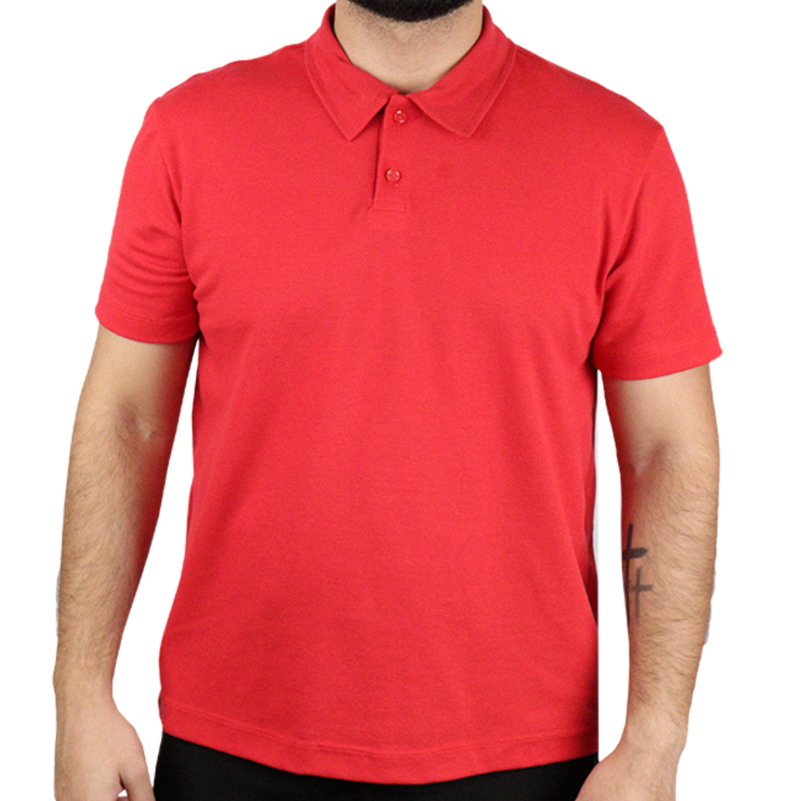 Camisa masculina polo manga curta gola pronta