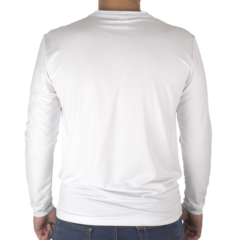 Camiseta masculina fitness manga longa