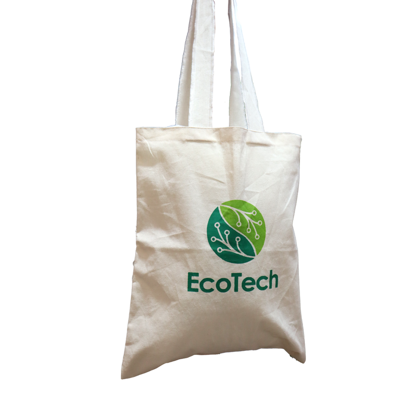 Ecobag algodão cru 35,5 x 39cm