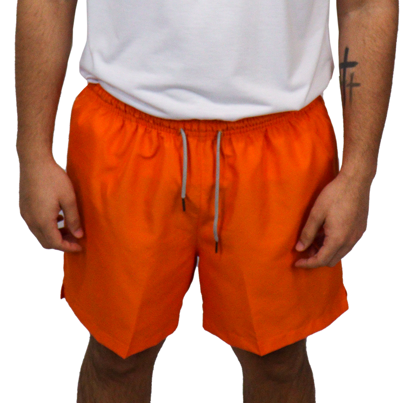 Short masculino de praia bolso interno